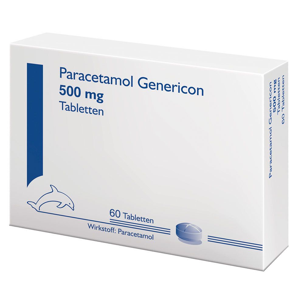 A4966840-p1 Paracetamol Genericon 500 mg Tabletten
