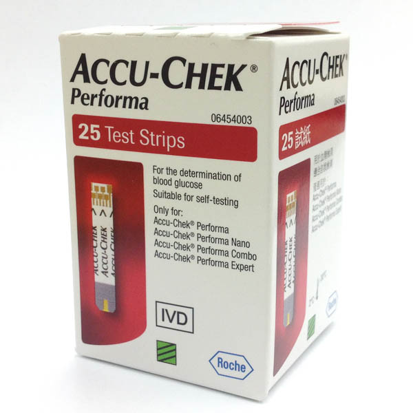 3617480qFxWCDg0flydm Accu-Chek Performa 25 Teststreifen