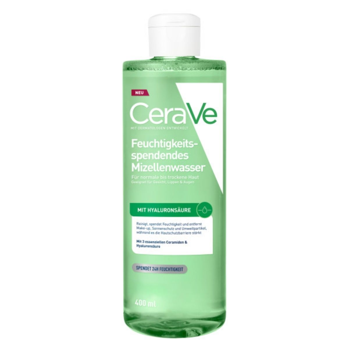 CeraVe Feuchtigkeitsspendendes Mizellenwasser mit Hyaluronsäure