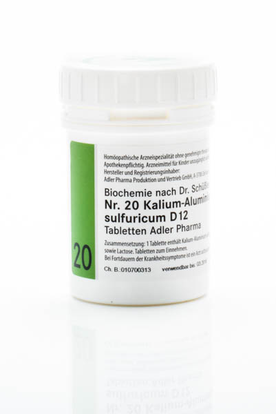 Schüssler Salz Nr. 20 D12 Kalium Aluminium sulf.