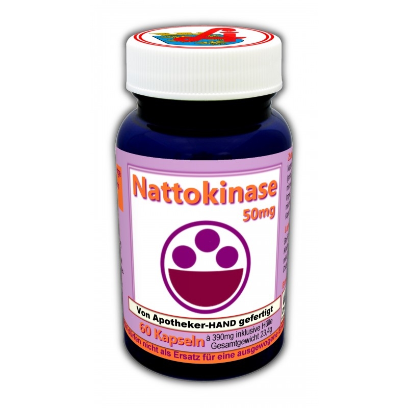 nattokinase_1 Apotheke zur hl. Dreifaltigkeit Nattokinase 50 mg Kapseln