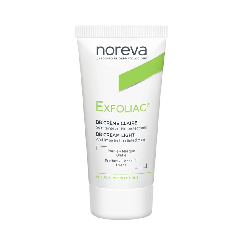 Noreva Exfoliac getönte BB-Creme Hell