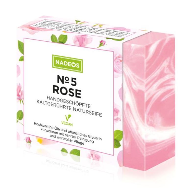 Nadeos Naturseife Nr. 5 Rose