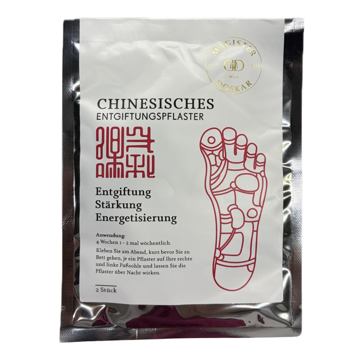 Chinesisches Entgiftungspflaster Doppelpack