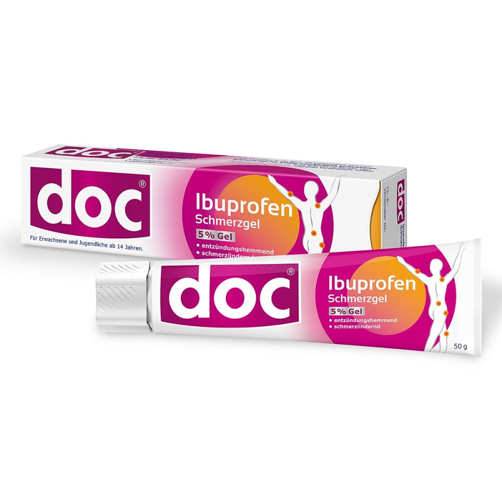 doc Ibuprofen Schmerzgel, 5% Gel