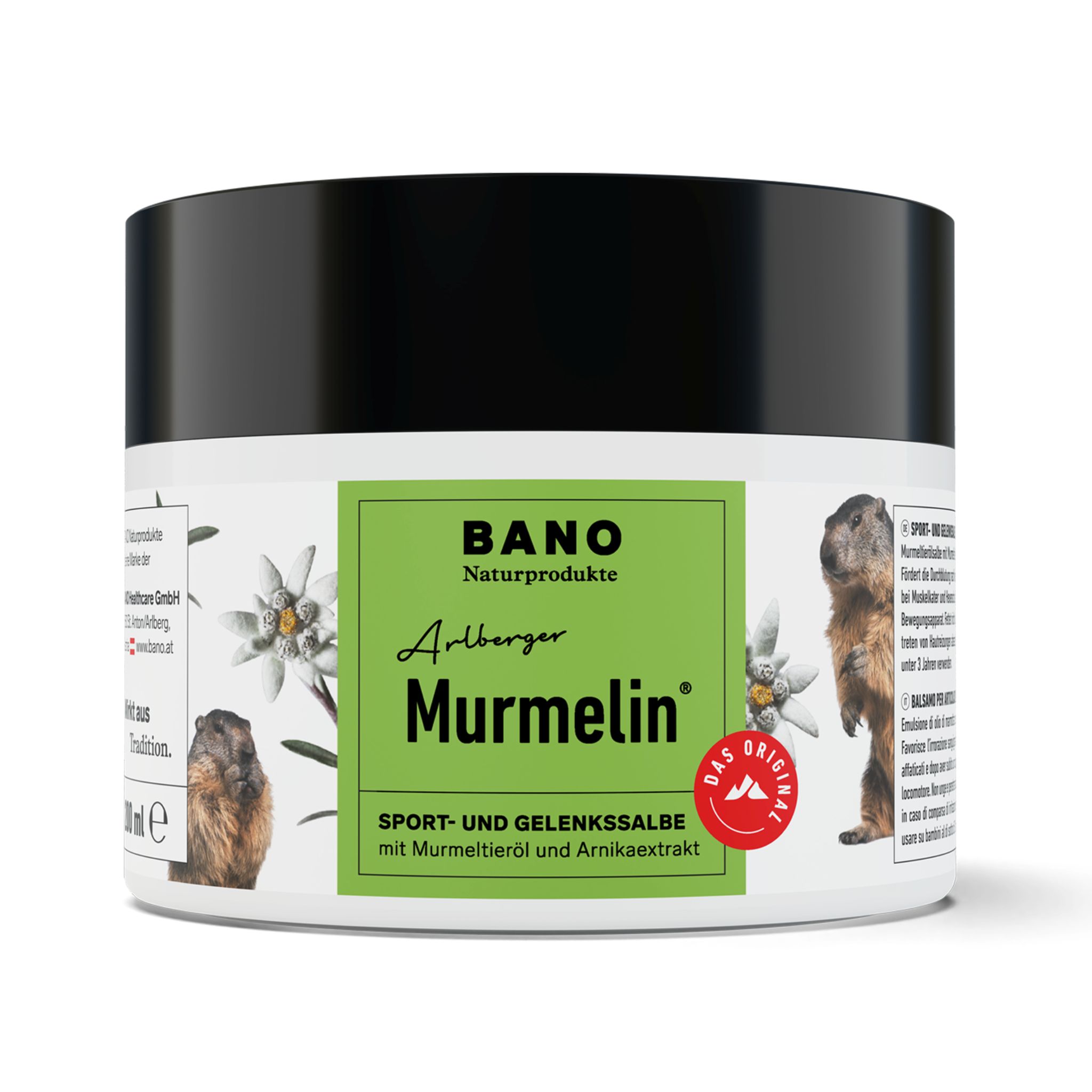 MURMELIN® SPORT UND GELENKSSALBE 200ml