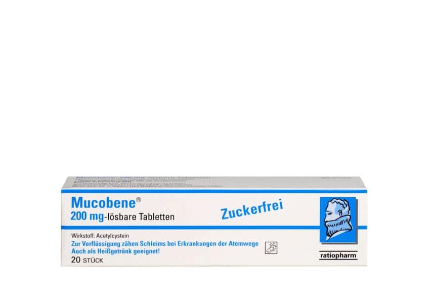 Mucobene 200 mg - lösbare Tabletten