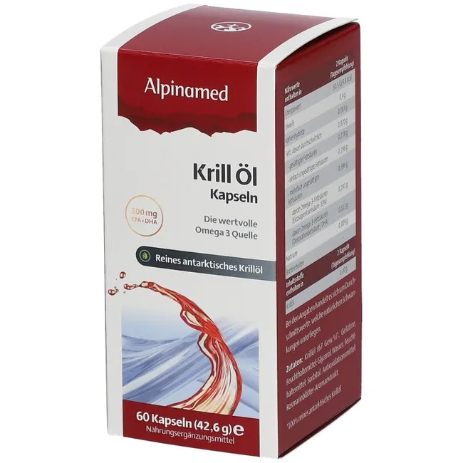 Alpinamed Krill Öl Kapseln Alpinamed Krill Öl Kapseln