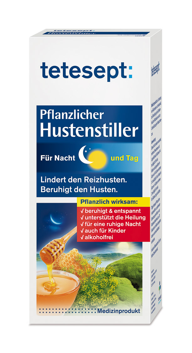 4056960joY0VJZElDfAF tetesept Hustenstiller Tag & Nacht Isländisch Moos 125ml