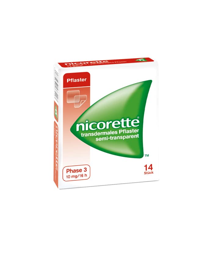 Nicorette  10 mg/16 h - transdermales Pflaster