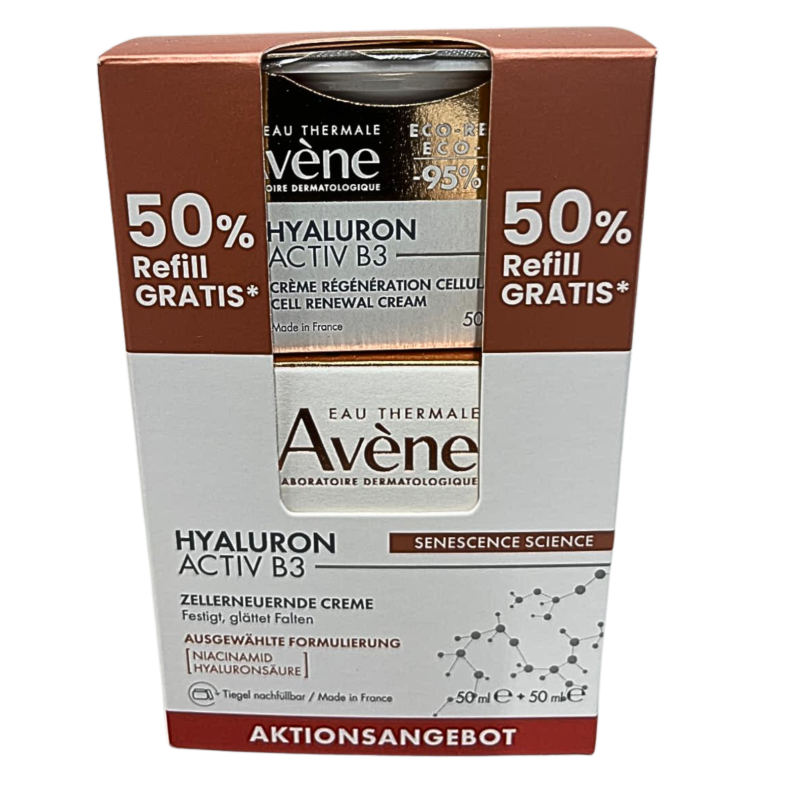 Avene Hyaluron Activ B3 Tagescreme + Nachfüllung