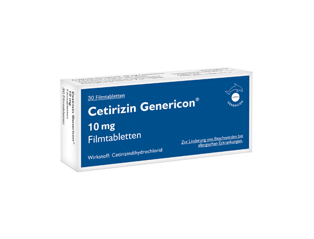 Cetirizin_10mg_30Ftbl_ND Cetirizin Genericon 10 mg Filmtabletten