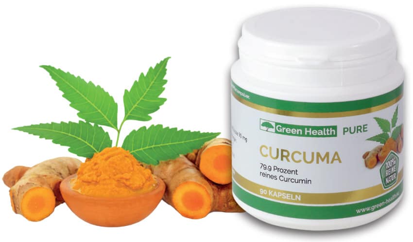 3388476 GREEN HEALTH Pure Curcuma Kapseln