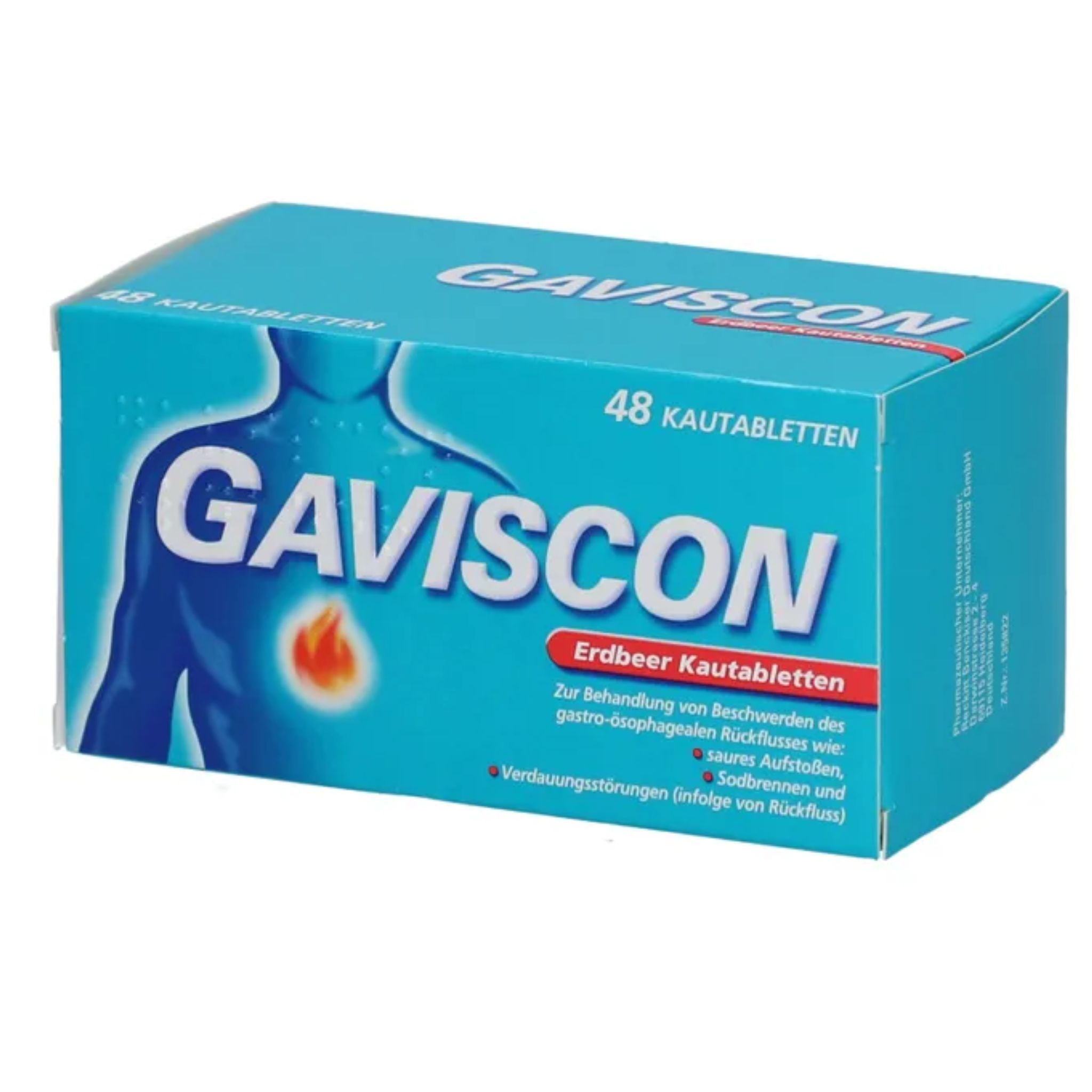 Gaviscon Erdbeer Kautabletten 
