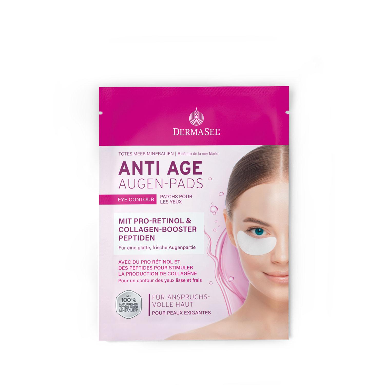 DermaSel-Totes-Meer-Mineralien-Anti-Age-Augen-Pads Dermasel Anti Age Augen-Pads
