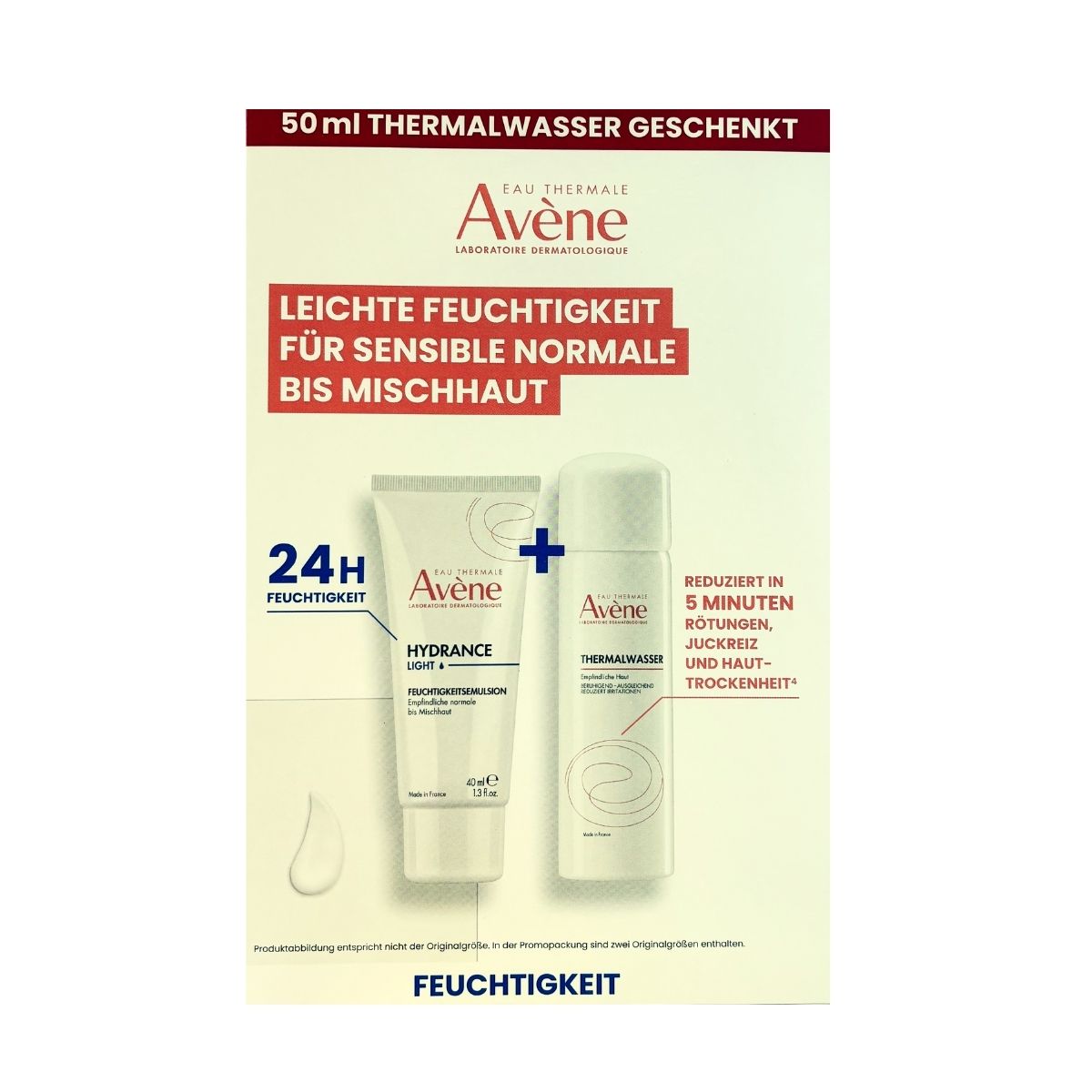 Avene Promo Hydrance LIGHT Feuchtigkeitsemulsion + Thermalwasser