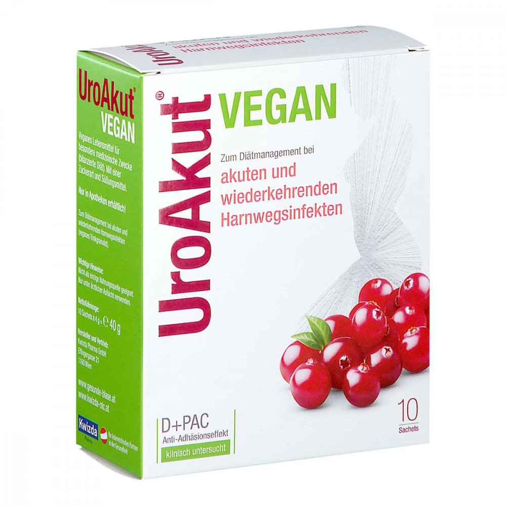 UroAkut D-Mannose+Cranberry VEGAN