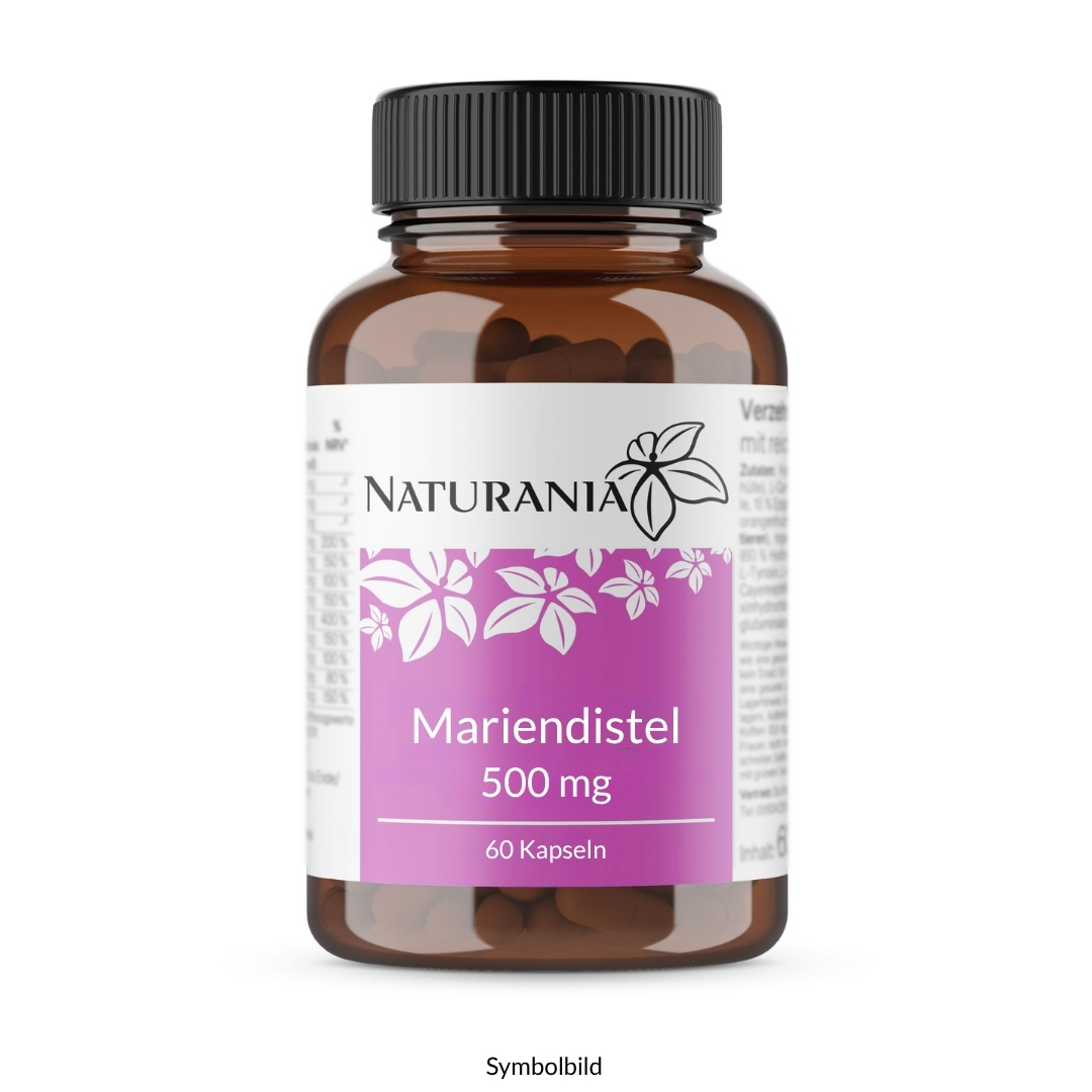 Naturania Mariendistel 500 mg Kapseln Naturania Mariendistel 500 mg Kapseln