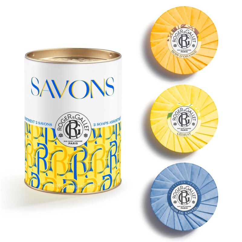 Roger & Gallet Seife TRIO Bois D'Orange/Cedrat/Bois de Santal Roger & Gallet Seife TRIO Bois D'Orange/Cedrat/Bois de Santal