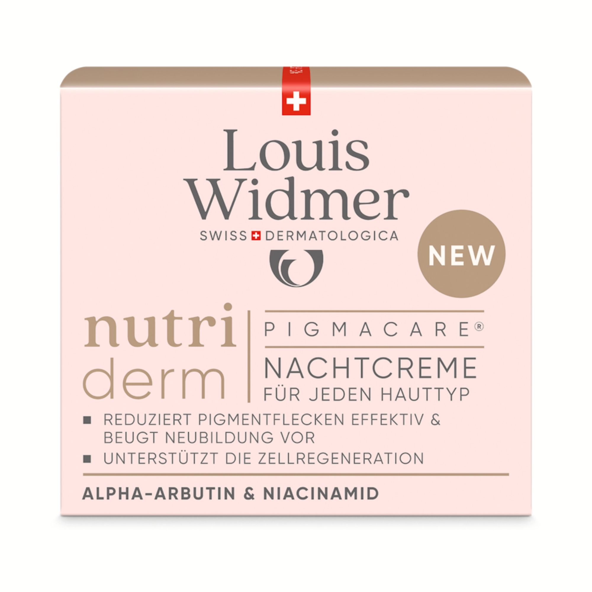 Louis Widmer nutriderm Pigmacare® Nachtcreme - leicht parfümiert