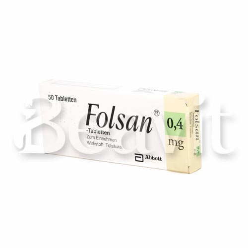 2423242FP0sG94B9aJXu Folsan 0,4 mg - Tabletten