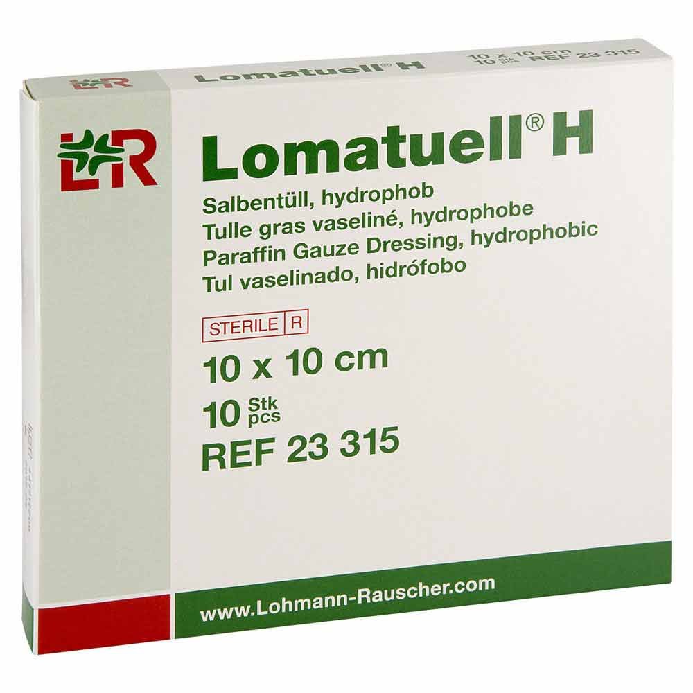 lomatuell-h-salbentuell-10x10-cm-st23315-10-stk-pzn-03275602 Lomatuell-H Salbenverband  10x10