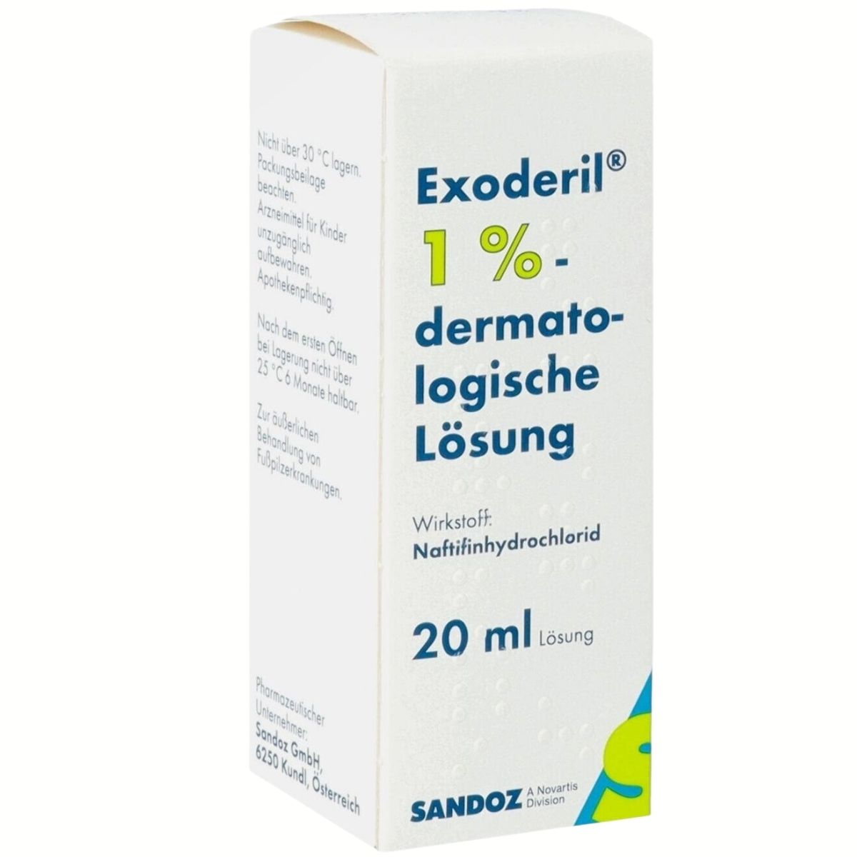 Exoderil 1% - dermatologische Lösung