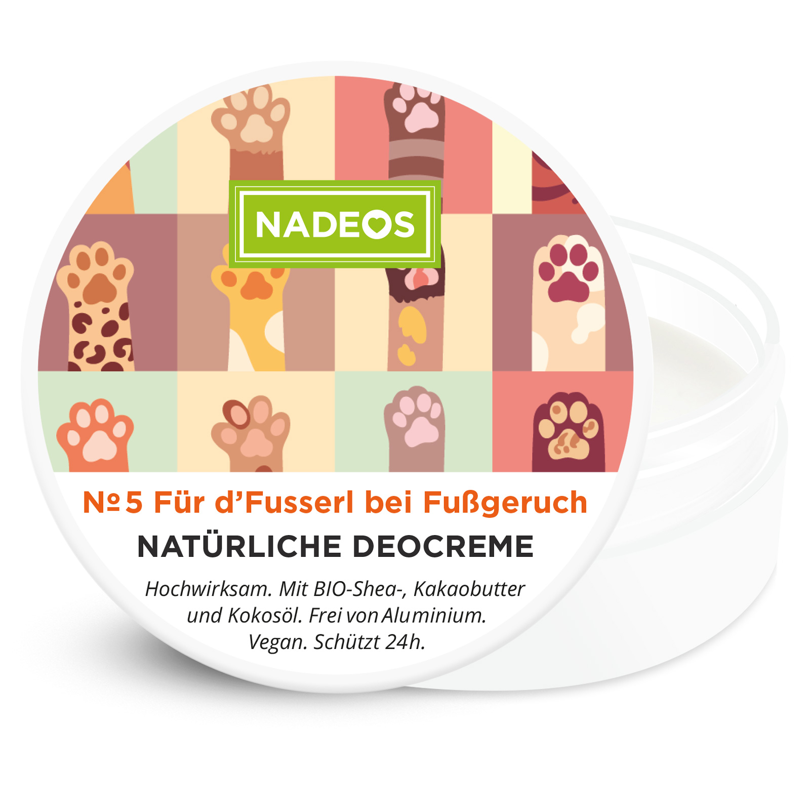 Nadeos Deocreme Nr. 5 Fusserl