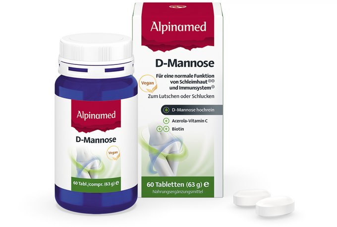 csm_FS_D-MAN_D_ProdRE_0122_9d80d5eac3 Alpinamed D - Mannose + Biotin + Vitamin C Tabletten