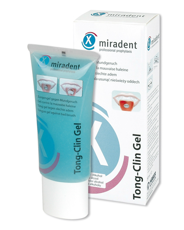 miradent TONG-CLIN GEL Zungenreiniger
