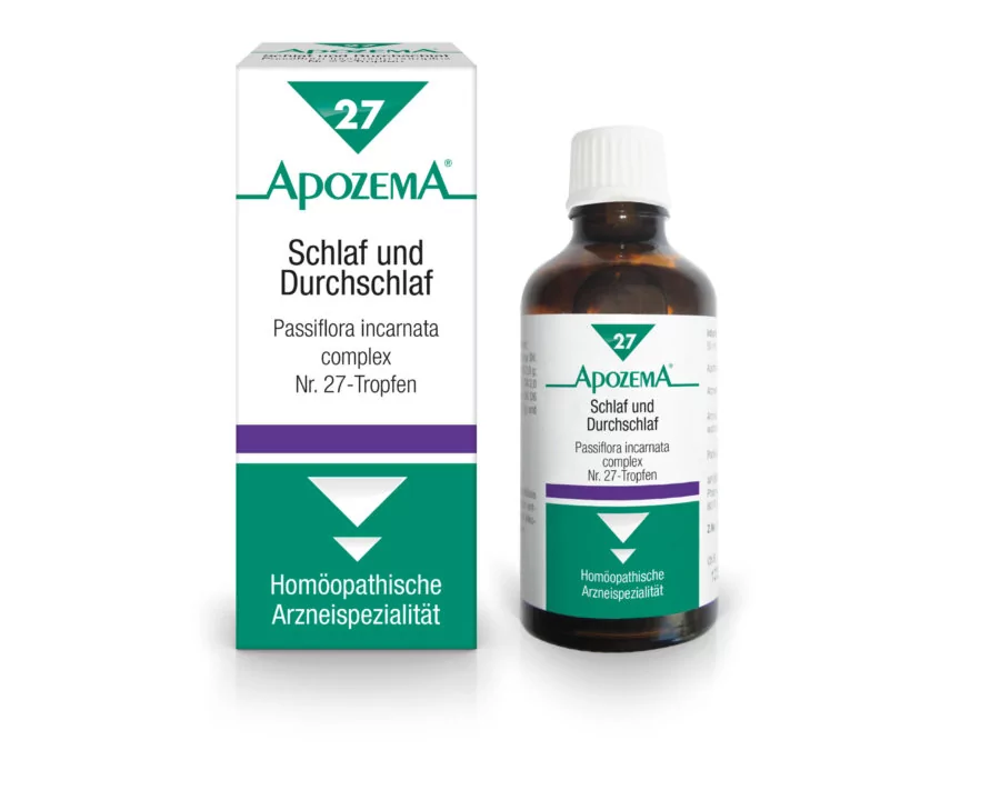 Apozema® Nr. 27 Schlaf- und Durchschlaf-Tropfen Apozema® Nr. 27 Schlaf- und Durchschlaf-Tropfen