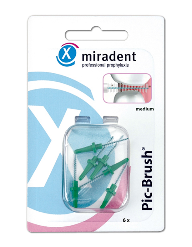 2866519_1hp1JelSYUIadN miradent PIC-BRUSH MEDIUM Interdentalbürste