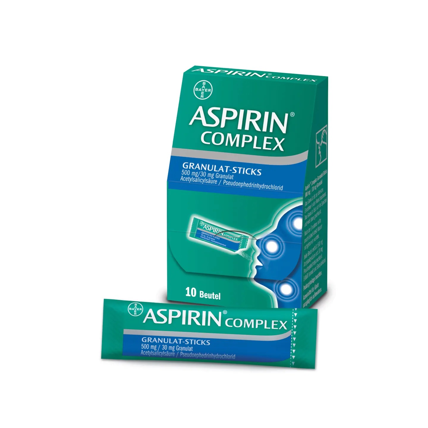 Desktop-mobile_product-page_Aspirin_Complex_DE Aspirin Complex Granulat Sticks