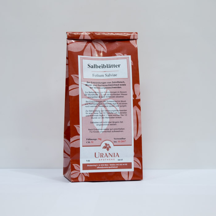 8017891nkYBKDeAV6Up2 Urania Apotheke Salbeiblätter 50g