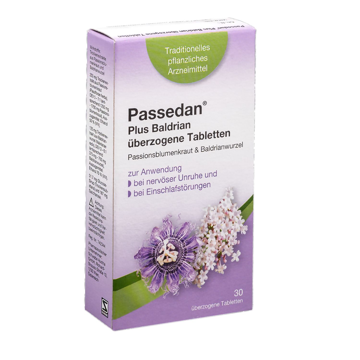 Passedan Plus Baldrian Tabletten