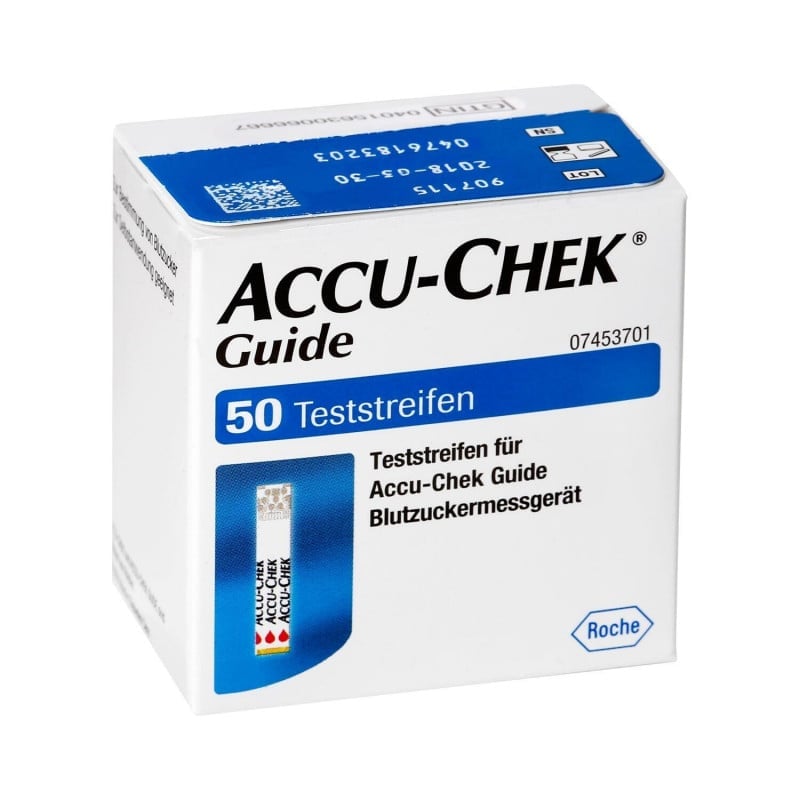 Accu-Check Guide Glucose TESTSTREIFEN 