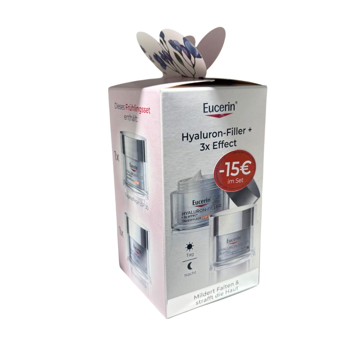 Eucerin Muttertagsaktion Hyaluron Filler Feuchtigkeitsbooster + Nachtpflege