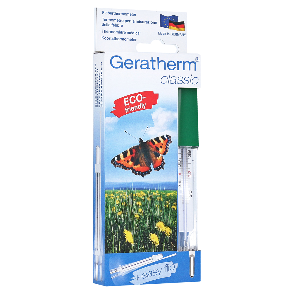 B3dS8R7tDeC47DeVnFIVka-30 Fieberthermometer Classic Quecksilberfrei inkl. Schüttelhilfe