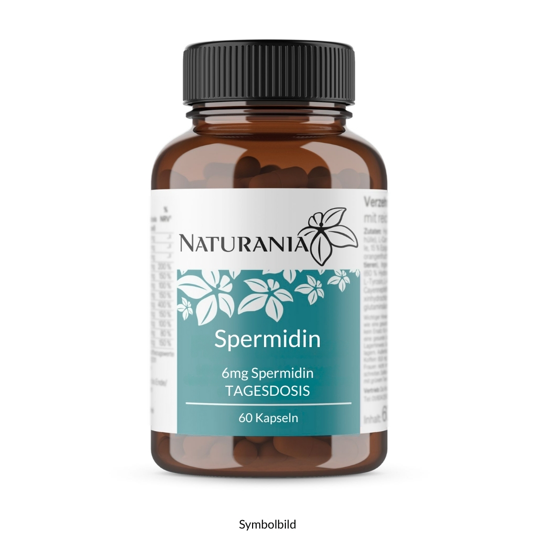 Naturania Spermidin 6 mg Forte Kapseln 