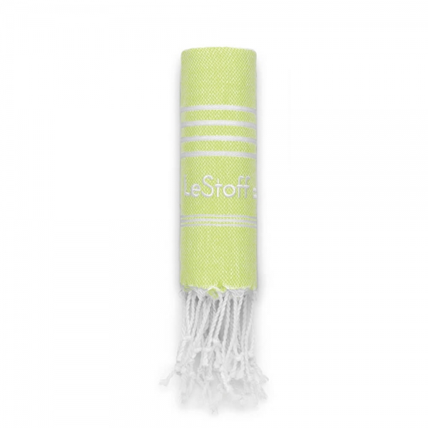 375D235C-9015-46D6-997E-05DD4A556D05_Picture-1-600x600 LeStoff BIO Hamamtuch LePetit 140 Lime 50x100 cm