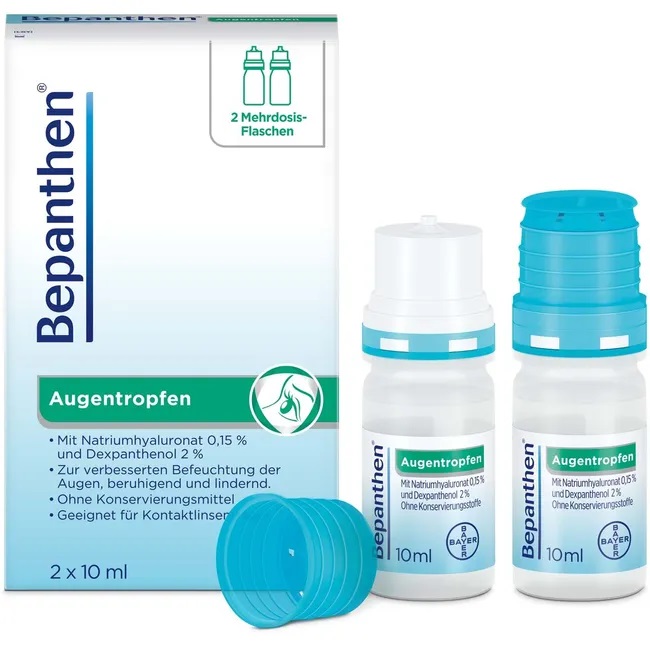 Bepanthen Augentropfen Doppelpack Bepanthen Augentropfen Doppelpack