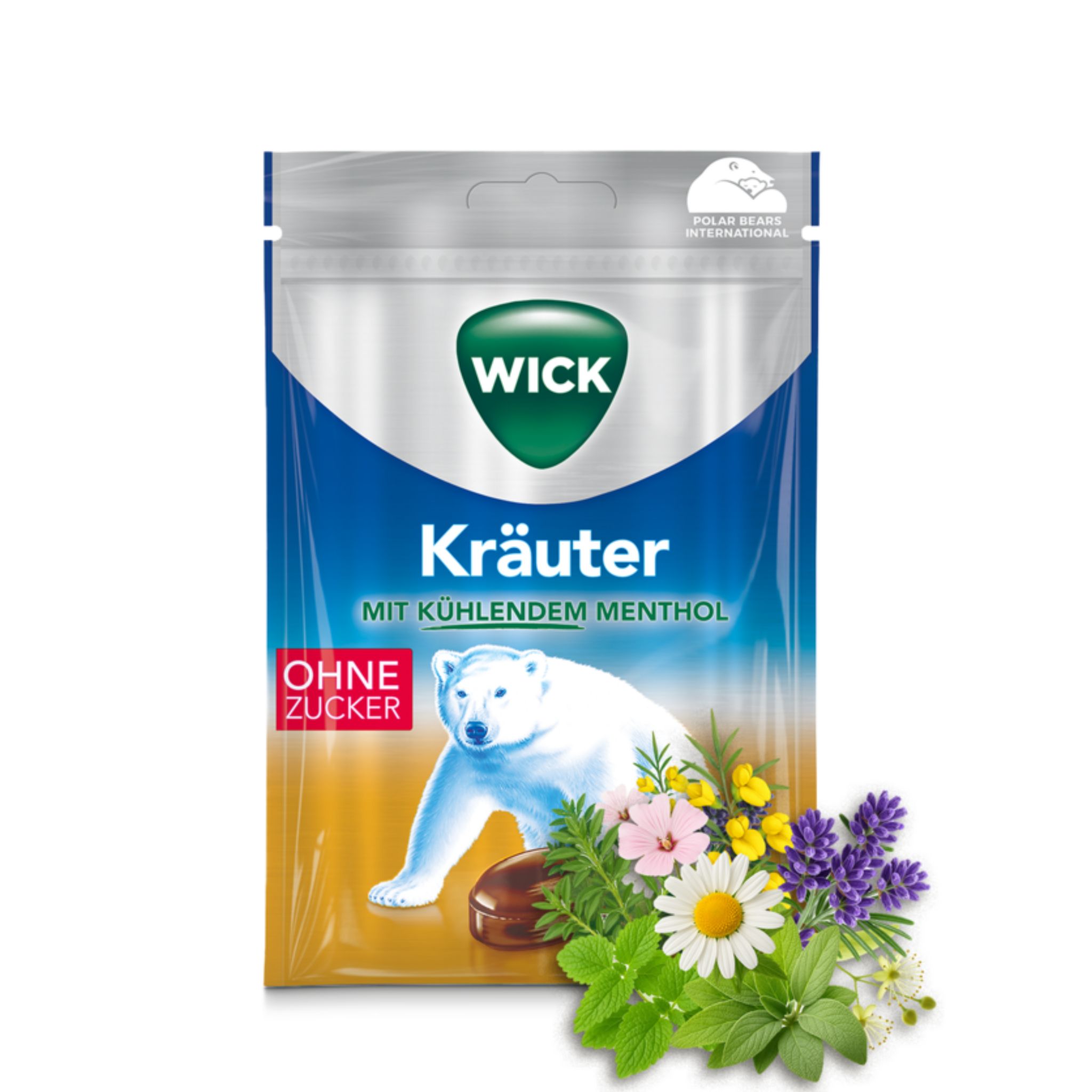 Wick ohne Zucker Kräuter-Menthol