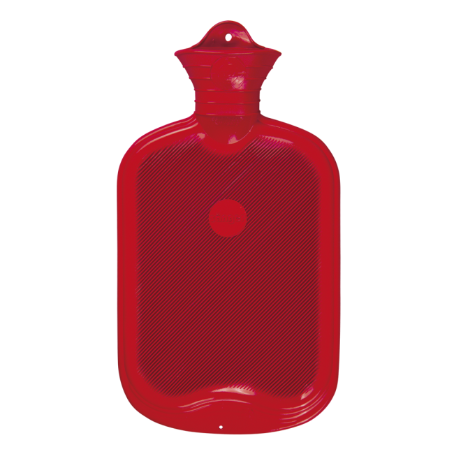 4755149 Apofit Wärmeflasche Gummi 2L rot