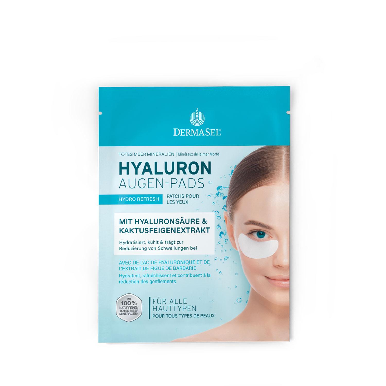 DermaSel-Totes-Meer-Mineralien-Hyaluron-Augen-Pads Dermasel Hyaluron Augen-Pads
