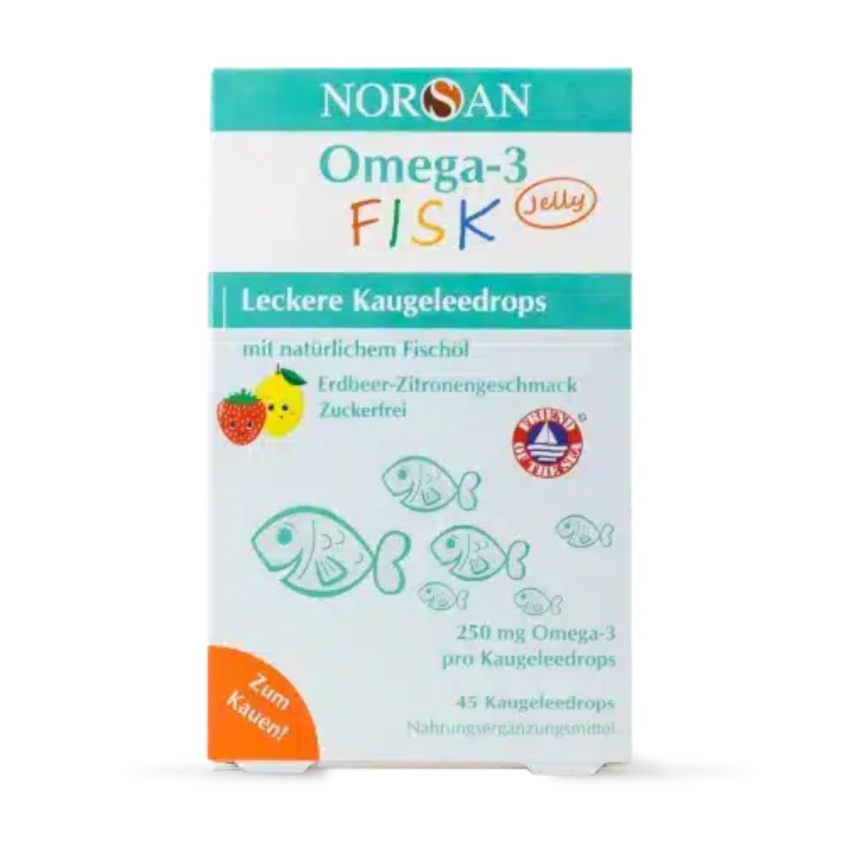 Norsan Omega 3 Kids Fisk Jelly