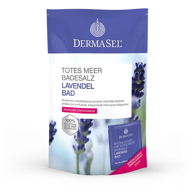 Dermasel Totes Meer Badesalz Lavendel