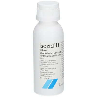 Isozid - H farblos - alkoholische Lösung zur Hautdesinfektion Isozid - H farblos - alkoholische Lösung zur Hautdesinfektion