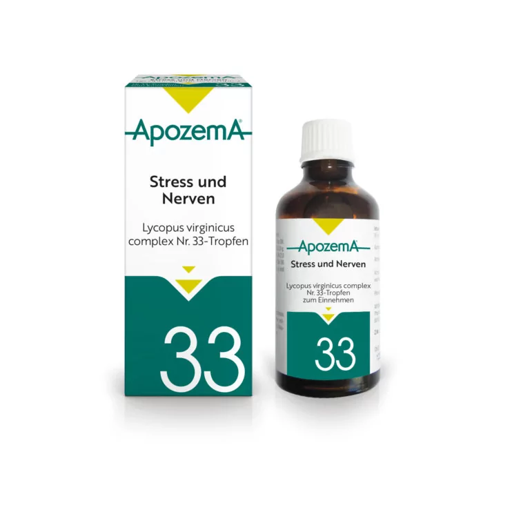 Apozema® Nr. 33 Stress- und Nerven-Tropfen Apozema® Nr. 33 Stress- und Nerven-Tropfen