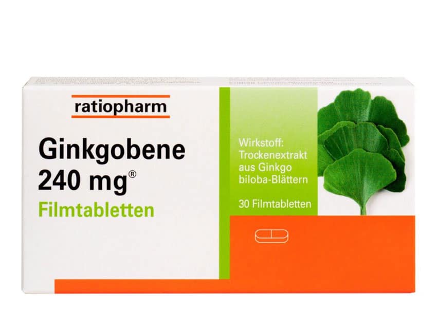 Ginkgobene 240 mg Filmtabletten