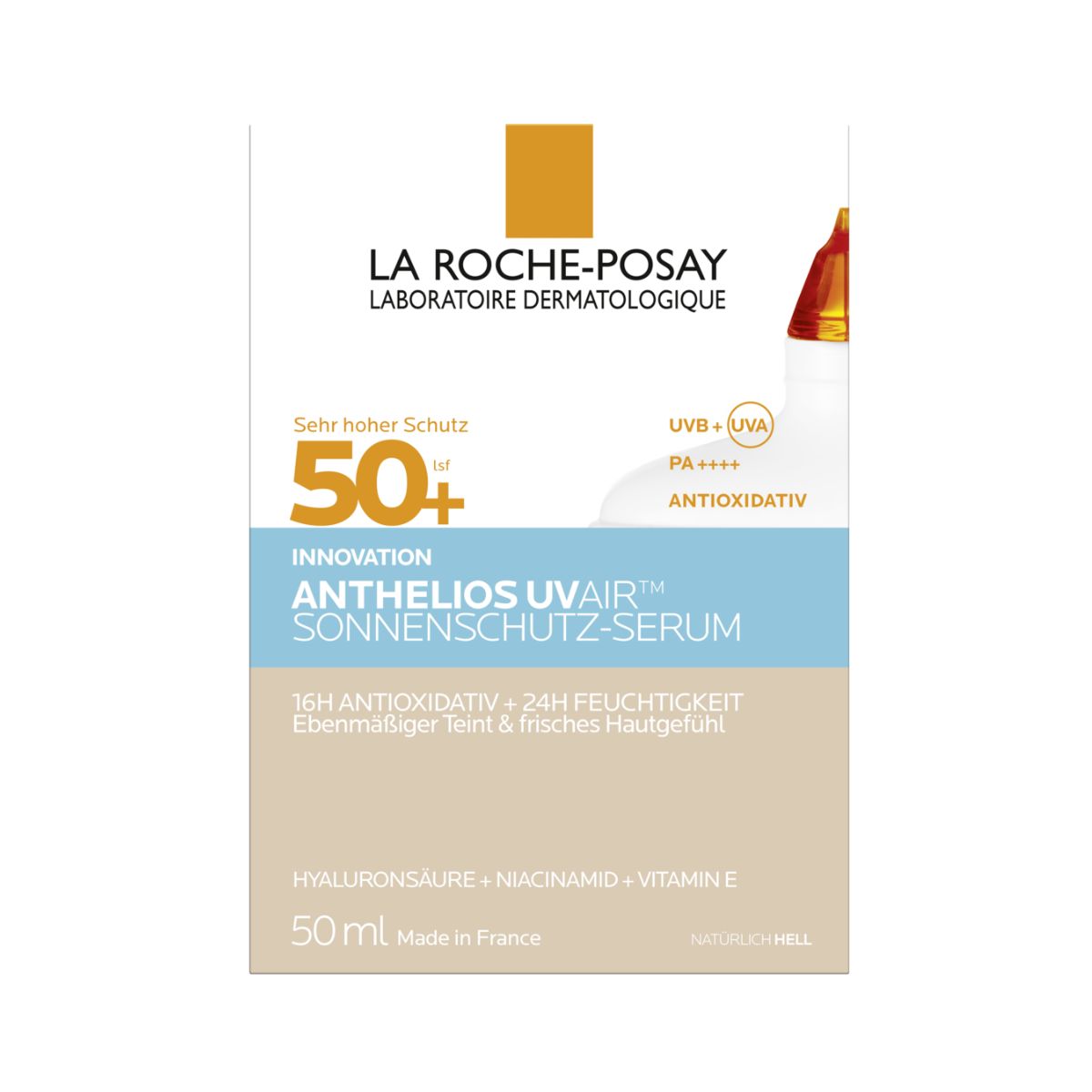 La Roche Posay Anthelios UVAIR Sonnenschutz-Serum getönt hell LSF50+